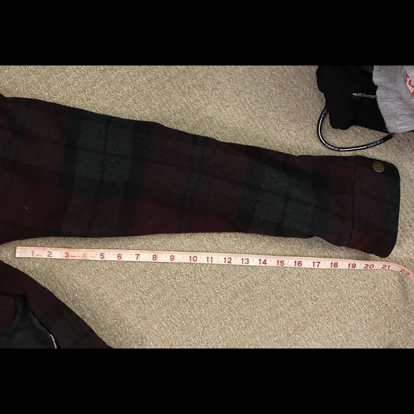 Active RS Plaid Jacket Sherpa Lined Size Medium - Picture 8 of 8